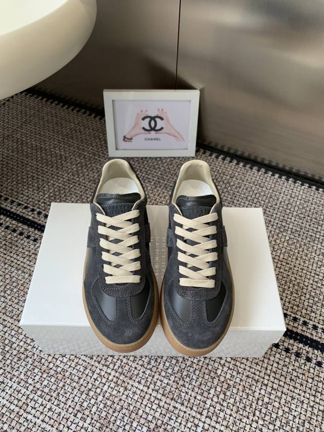 Maisonmargiela Mm6 Maisonmargiela Thick-Soled German Training Shoes Original Pur