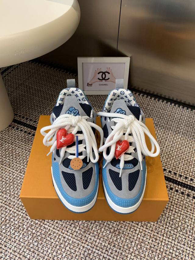 Louis Vuitton LV Skate Series Bread Shoes Skate Shoes Sneakers Accessories 60 Th