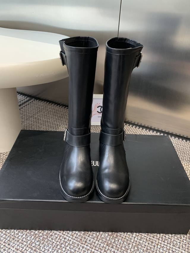 Ann Demeulemeester 2025 Autumn/Winter New Niche Trendy Brand Long Boots This yea