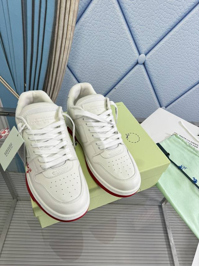 Top-tier Off White new arrival, couple style! High-quality off-white high boots