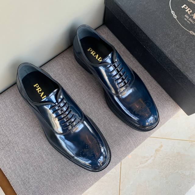 Hot Item Recommendation: Prada Top-Quality Shoes, Imported Color-Brushed Upper,