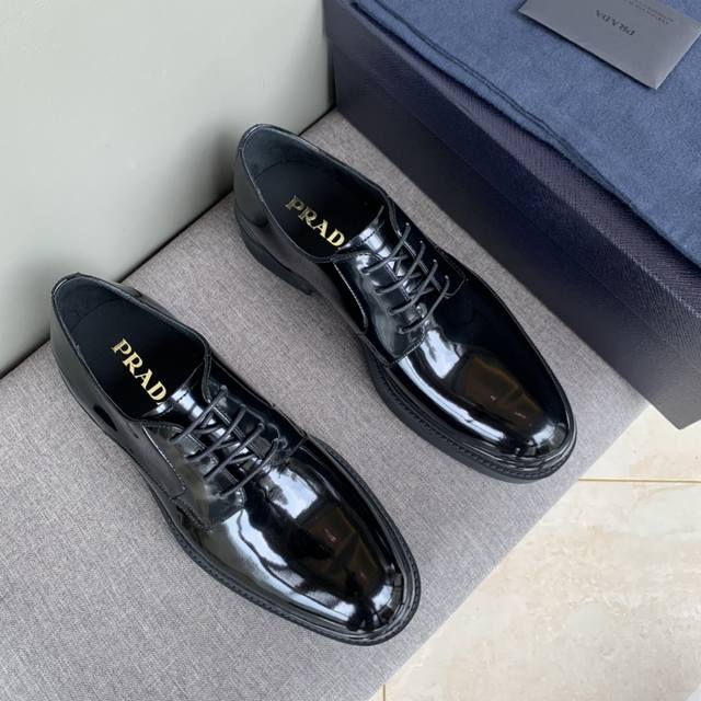 Hot Item Recommendation: Prada Top-Quality Shoes, Imported Color-Brushed Upper,
