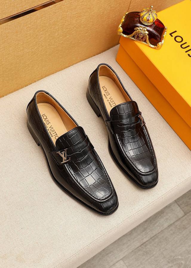 Product Trademark: Louis Vuitton Casual Leather Shoes True Sizes: 38-44, 45-46