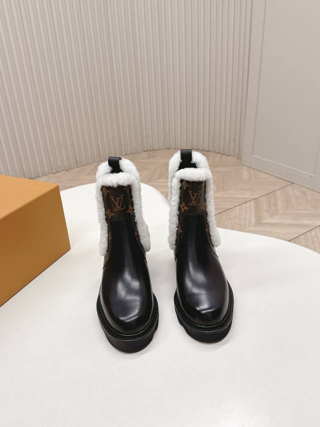 LV (Donkey Brand) 25Ss New Autumn/Winter Martin Boots, Ankle Boots, Versatile S