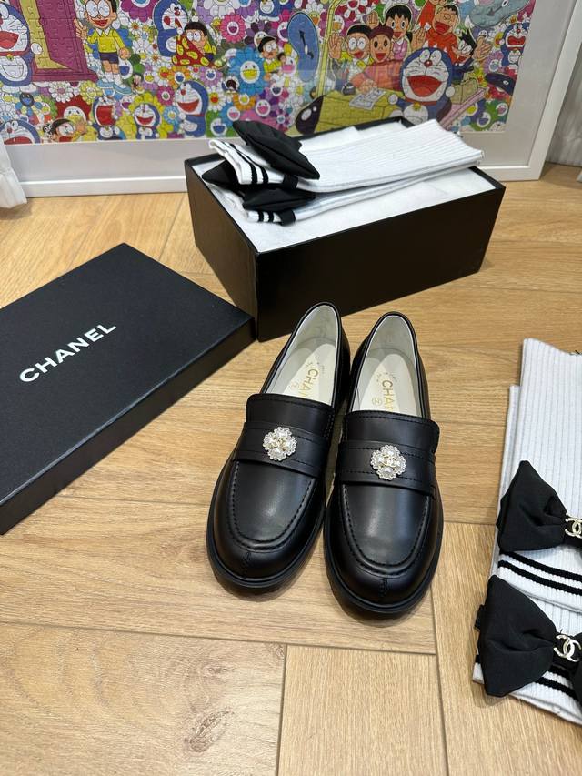 Certified 4 New Chanel Loafers They look so appealing! The round toe makes your