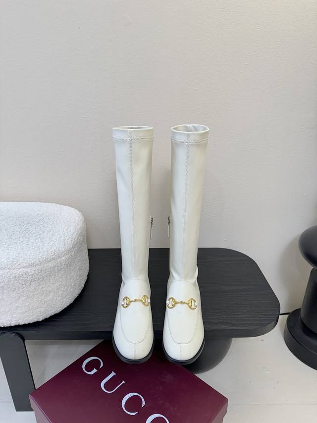 Gucci Classic Double G Horsebit Retro Loafer Stretch Boots When a century of equ