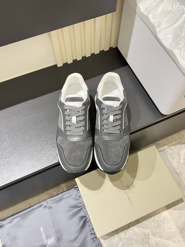 Zegna's new men's casual athletic shoes, made with imported calfskin leather, ar