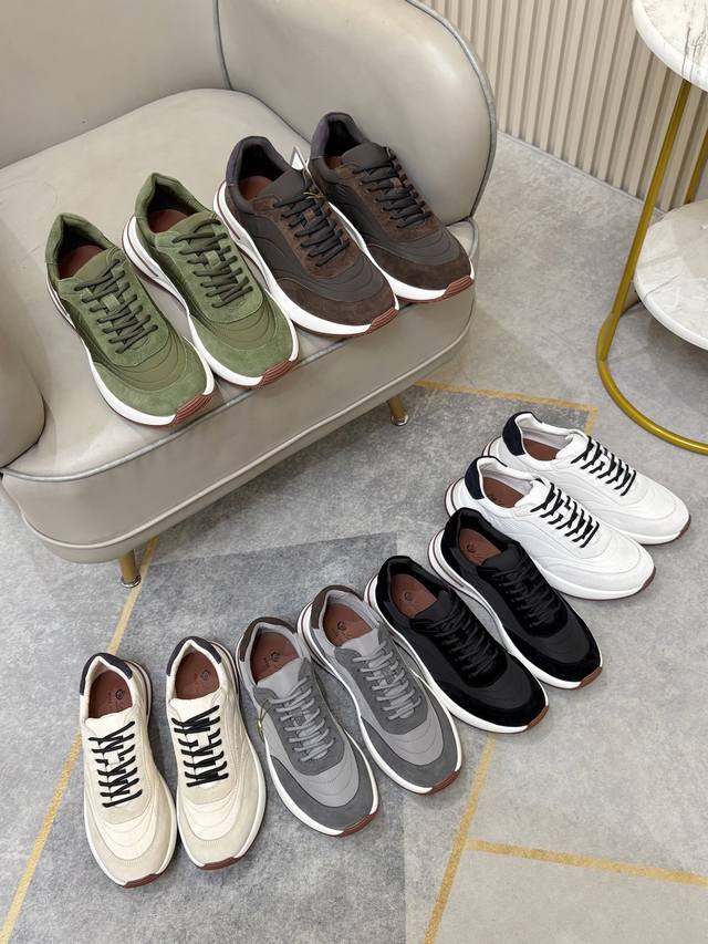 Lp Lepi Men's Running Shoes. Newly redesigned and upgraded. Made with calfskin a