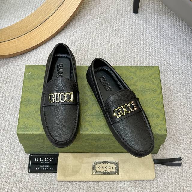 Factory Price p Top-tier Gucci classic driving shoes! Made with imported origin