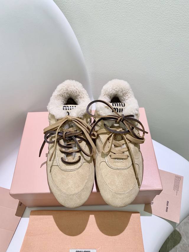 Top-tier factory version with wool lining Miu Miu X New Balance* sneakers Exclus