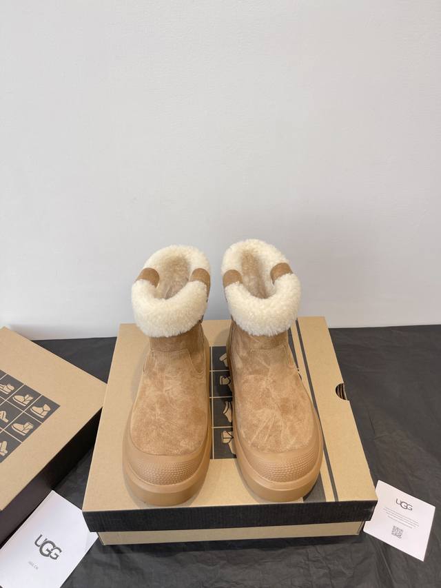 Ugg 25S Early Autumn Hot Item Top-Quality Suede Flat Snow Boots These boots are