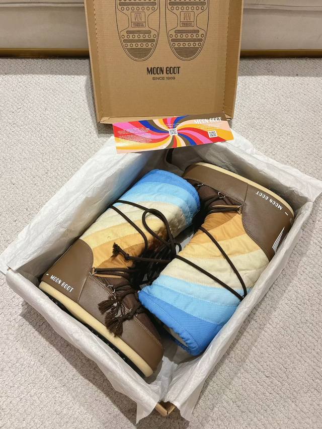 Top-tier factory version Moon Boots, the darling of the ski season They were alr