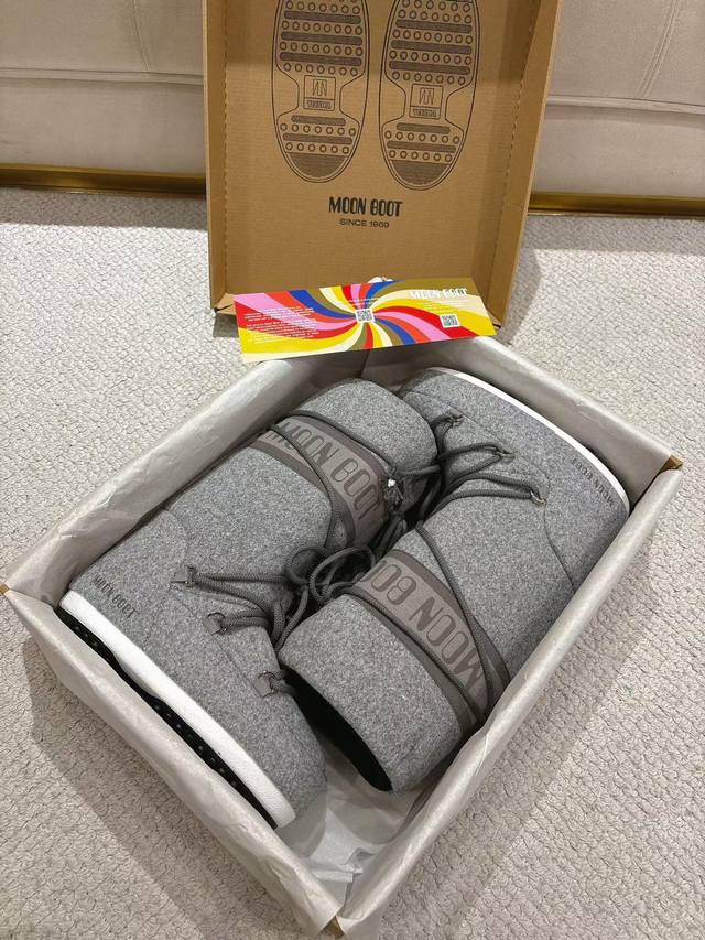 Top-tier factory version Moon Boots, the darling of the ski season They were alr