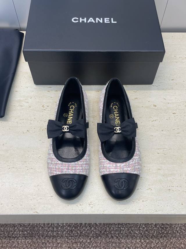 Factory direct price Chanel 2025 Autumn/Winter New Mary Jane Ballet Doll Women'