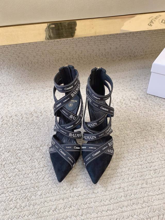 Factory Price p Balmai* New Cross-Strap High-Heeled Sandals DDD