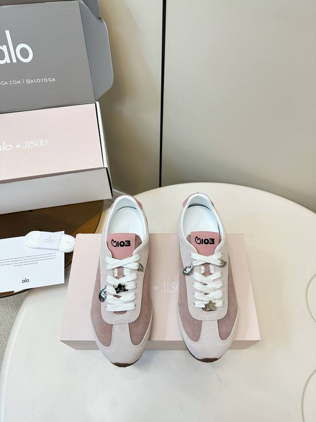 Top-tier original Alo+Jisoo 25Ss Early Autumn New Arrival Couple Style German Tr