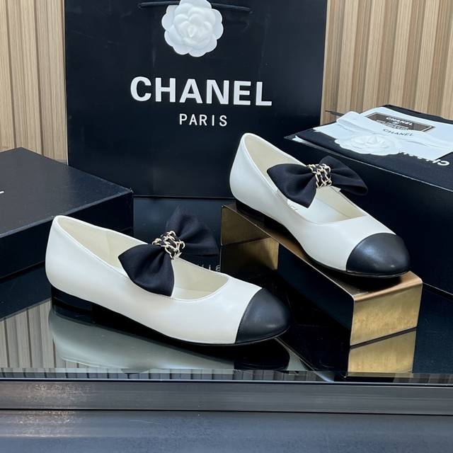 Top-tier version Correct top-tier version! Chanel 26C Mary Jane shoes with chain