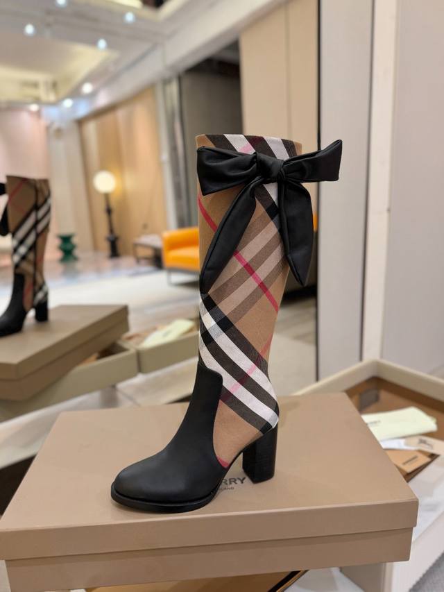 Price Burberryy Burberry Burberry 2025 Exclusive Launch of Classic Check Boots E