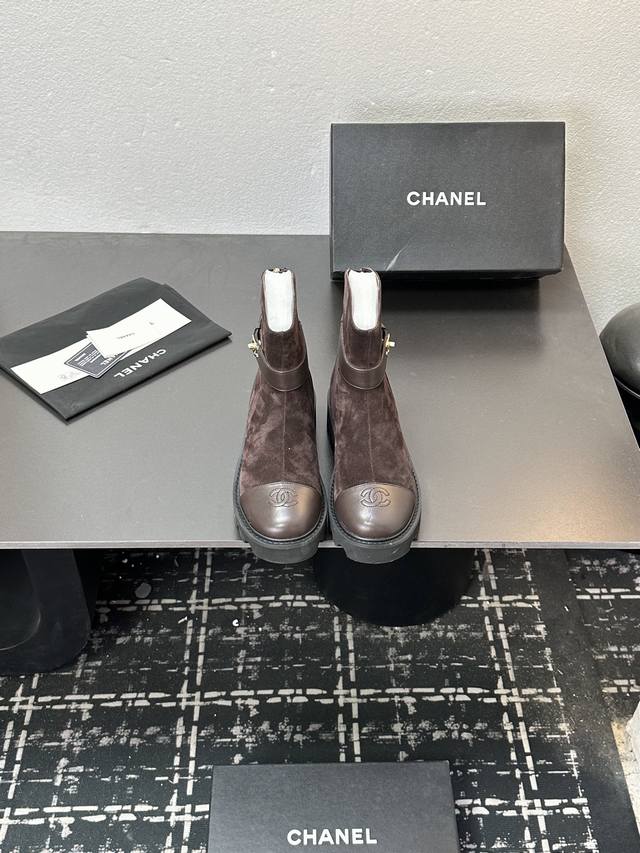 2025 Chanel Ankle Boots, a must-have item for this fall/winter season!! Chanel F