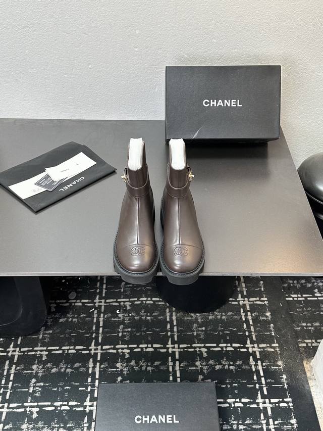 2025 Chanel Ankle Boots, a must-have item for this fall/winter season!! Chanel's