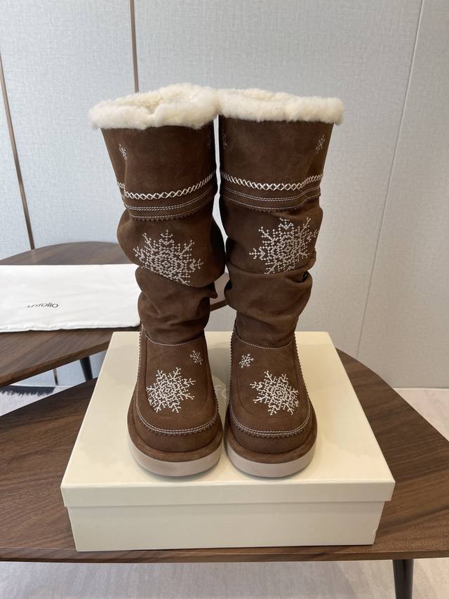 Ankle Boots & High Boots Snow Boots Main Style, Easy to Match, Unfolio Premium