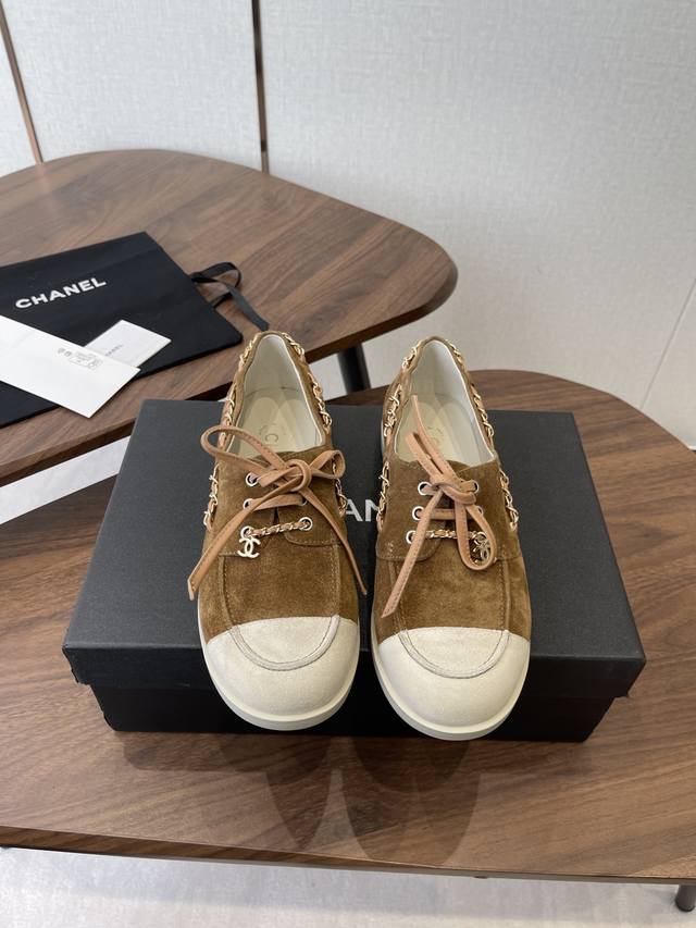 Chanel 25K Autumn/Winter Casual Loafers Original purchase, developed and manufac