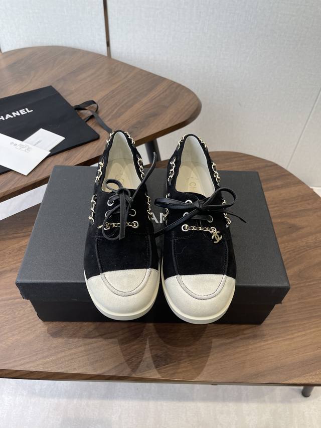 Chanel 25K Autumn/Winter Casual Loafers Original purchase, developed and manufac