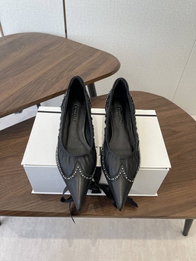 Niche Item Cotemp70Fw Exclusive New Pointed-Toe Shoes Series - Original Product