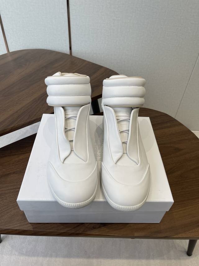 Men's 10 Maison Margiela 25 Autumn/Winter Couple High-Top Casual Shoes, German