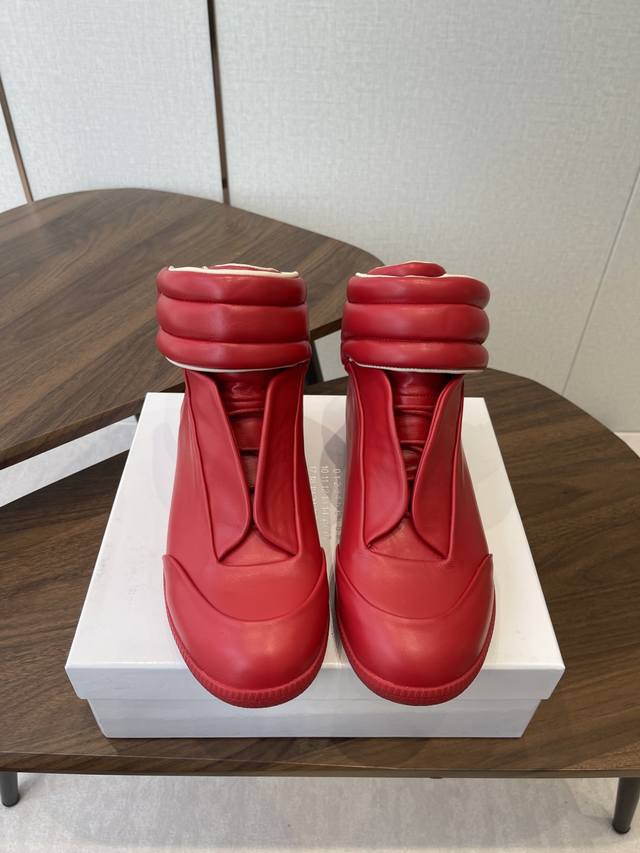 Men's +10 Maison Margiela 25 Autumn/Winter Couple High-Top Casual Shoes, German