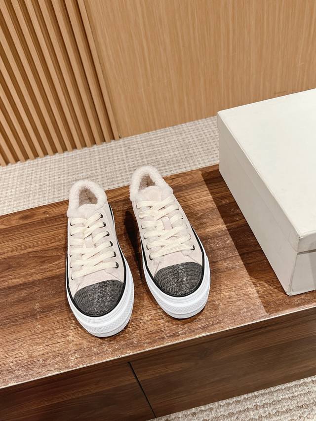 Bruneno Cucinelli Women's Casual Sports Shoes, Popular in Both Domestic and Int