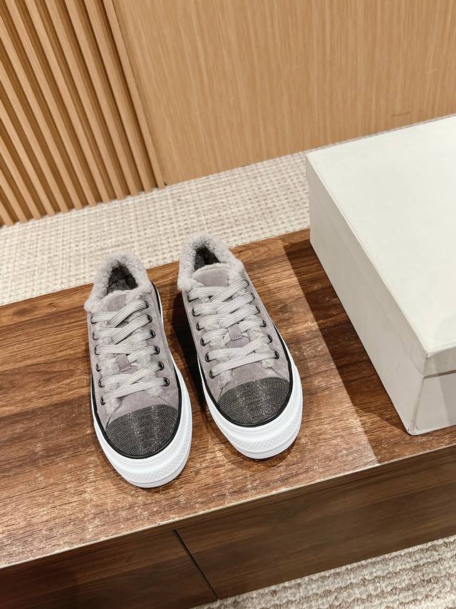 Bruneno Cucinelli Women's Casual Sports Shoes, Popular in Both Domestic and Int