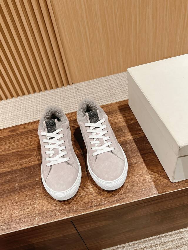 Bruneno Cucinelli Women's Casual Sports Shoes, Popular in Both Domestic and Int