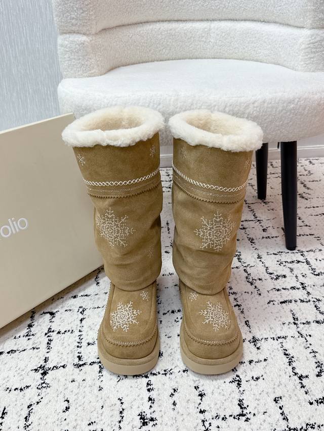 Top-tier version Unfolio trendy brand 25 winter's latest main style high-top sno
