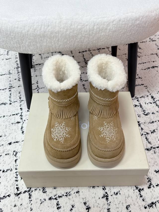 Top-tier version Unfolio trendy brand 25 winter's latest main style short snow b