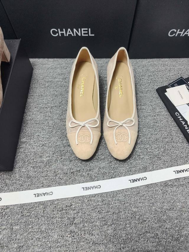 Chan*L Classic Chanel Slingback Ballet Flats Just like Coco Chanel said: Fashion
