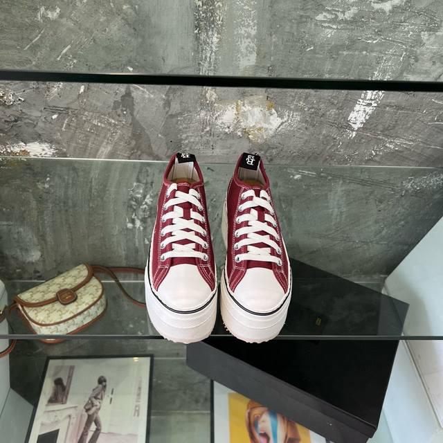 R13 Low-top Canvas Shoes 8300 RMB Buy Version, Disassembled and Developed, 8cm H
