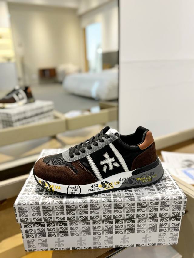 Price p: Primiata Lander Trainers Landa Series Low-top Retro Versatile Casual Tr