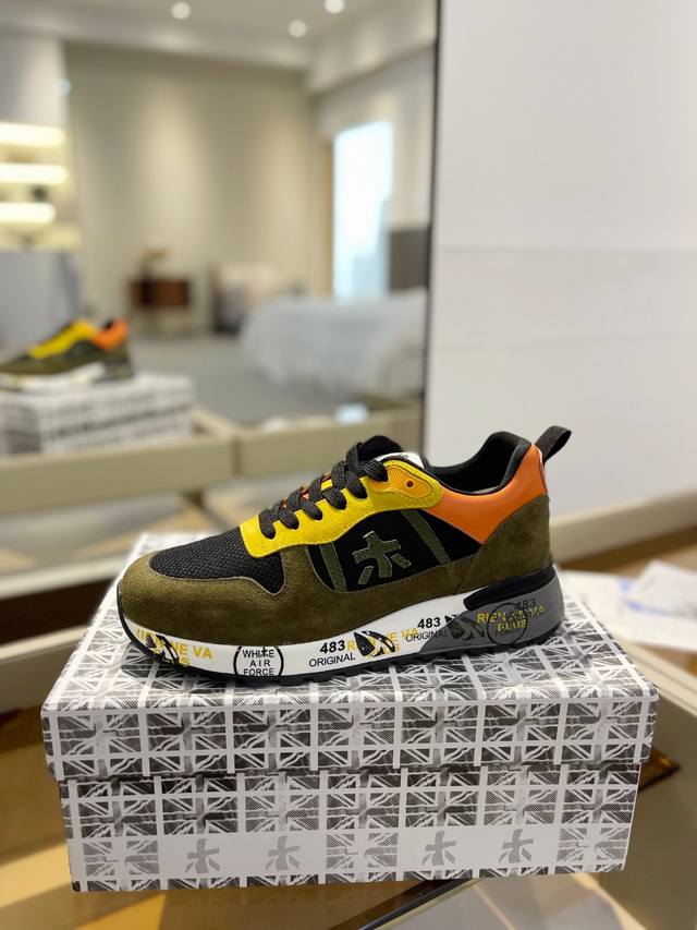 Price p: Primiata Lander Trainers Landa Series Low-top Retro Versatile Casual Tr