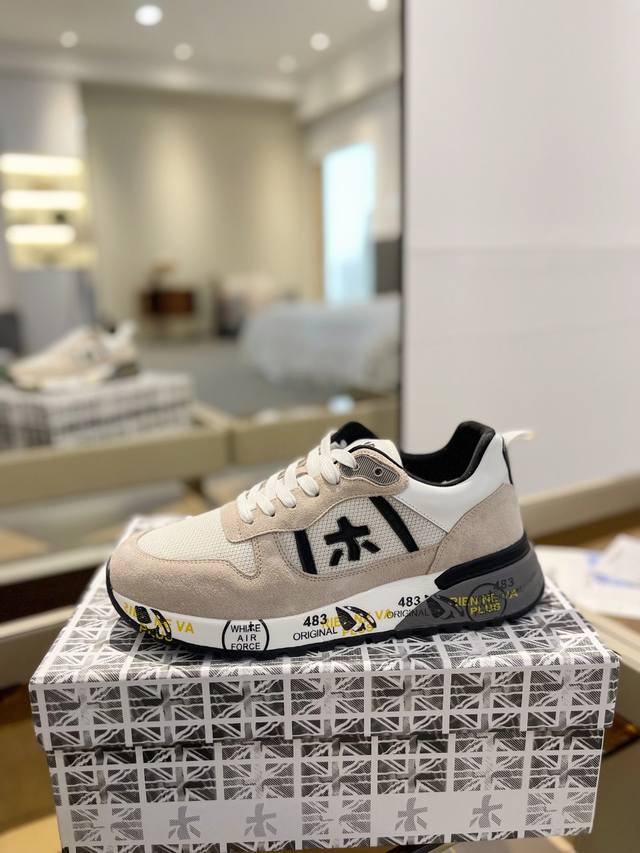 Price p: Primiata Lander Trainers Landa Series Low-top Retro Versatile Casual Tr