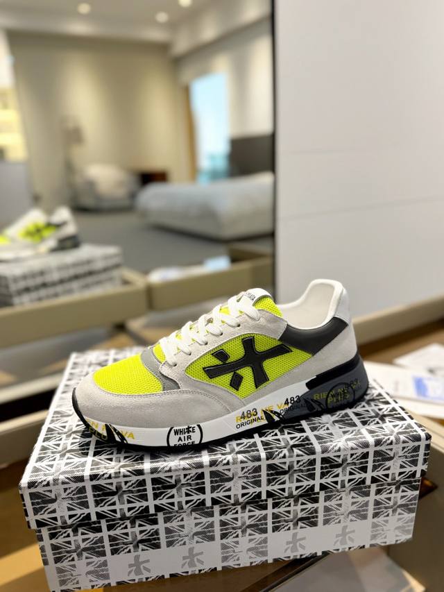 Price p: Primiata Lander Trainers Lander Series Low-top Retro Versatile Casual T