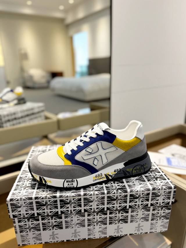 Price p: Primiata Lander Trainers Landa Series Low-top Retro Versatile Casual Tr