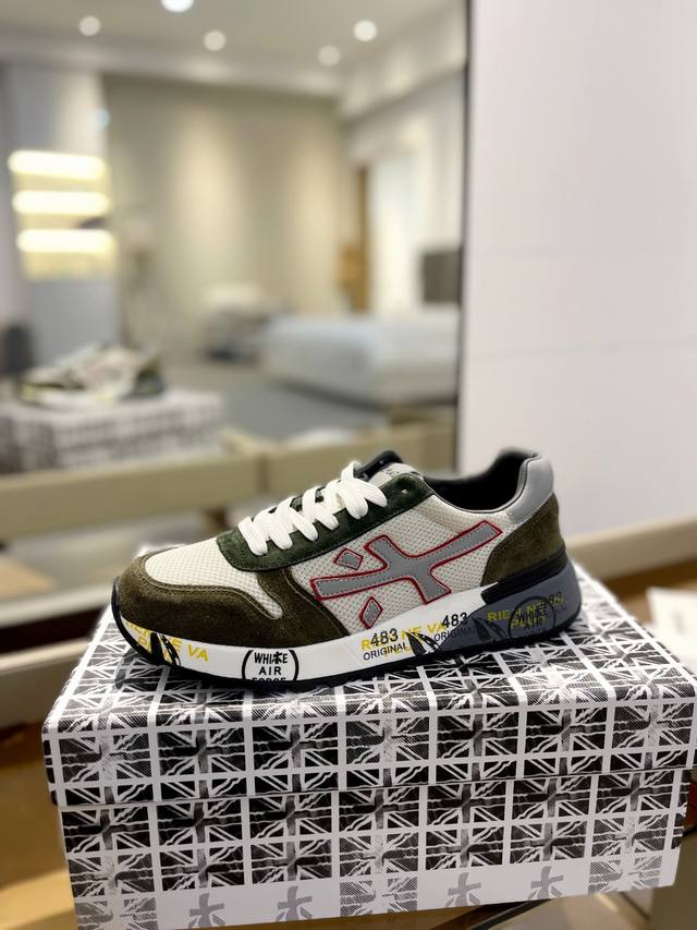 Price p: Primiata Lander Trainers Landa Series Low-top Retro Versatile Casual Tr