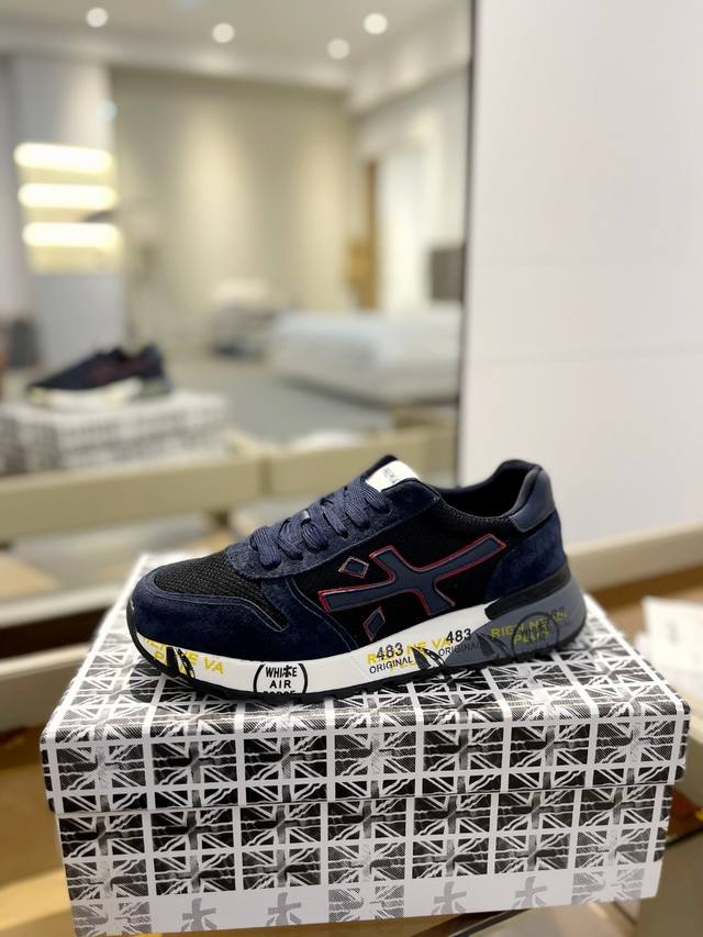 Price p: Primiata Lander Trainers Lander Series Low-top Retro Versatile Casual T