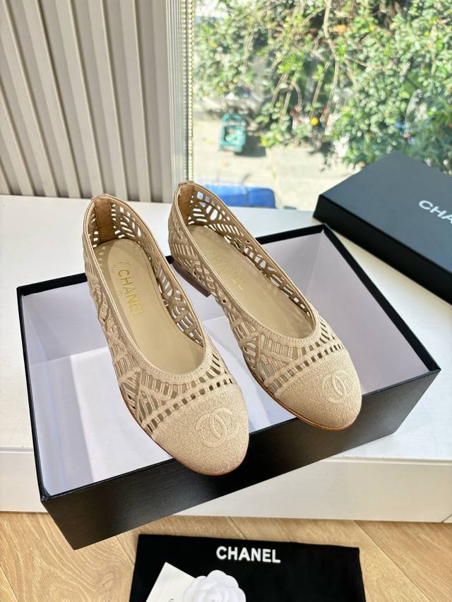 G178 What you see is what you get, top-quality Chanel Mary Jane shoes with openw