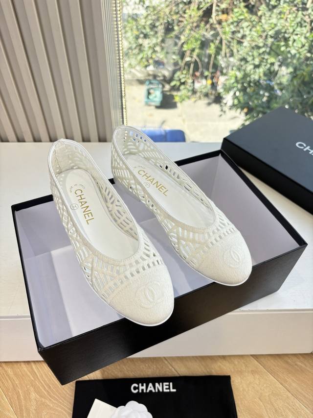 G178 What you see is what you get, top-quality Chanel Mary Jane shoes with openw