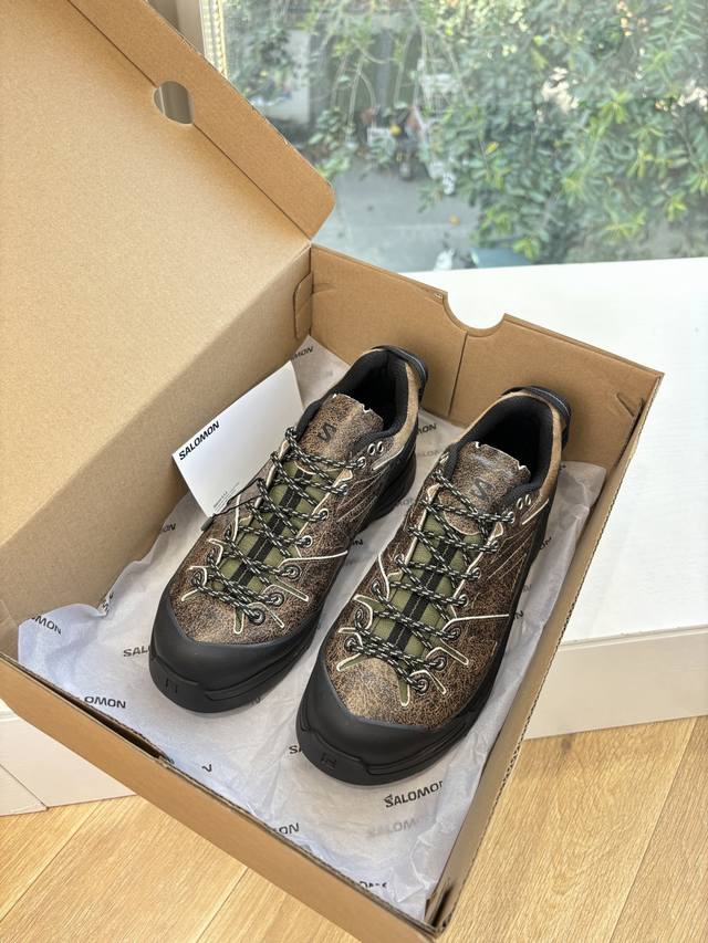 Fast shipping, only top-tier G077 version, Salomon, Mm6 knitted Salomon collabo