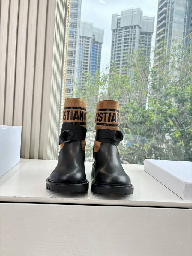 Wool Lining 20G133 Miss Dior Dior Cd 2025 Fall/Winter Chelsea Boots Miss Dior Di