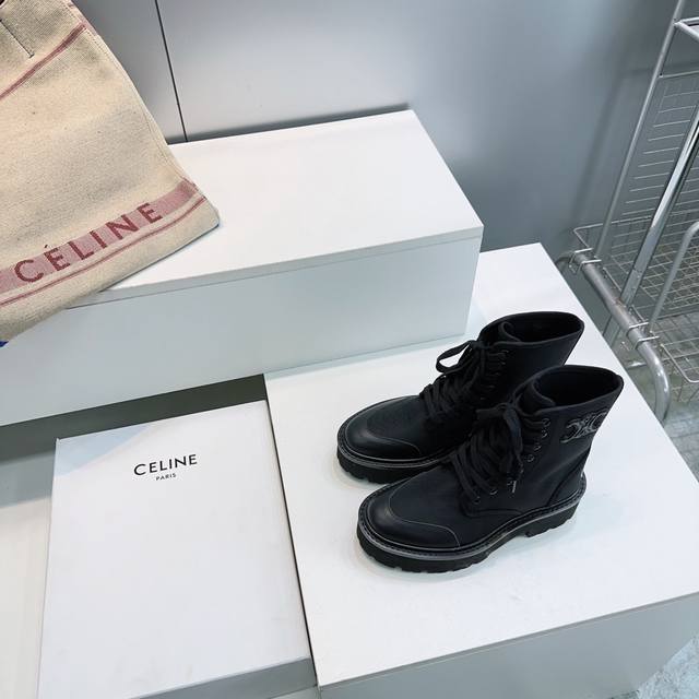 High-quality factory! Top-quality Celine 25Ss Fall/Winter classic retro platfor