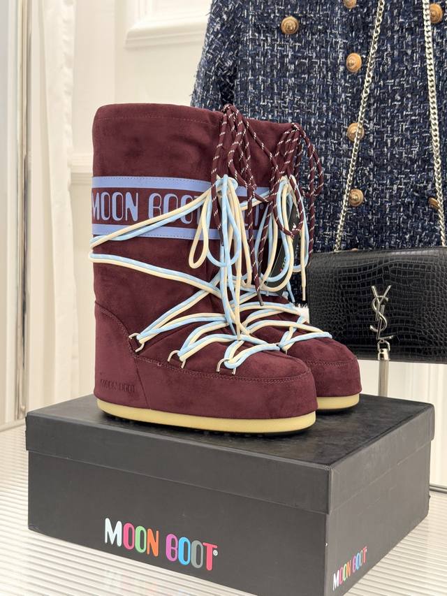 Factory Price Moon Boot Classic Bestselling Ski Boots Snow Boot Series When the